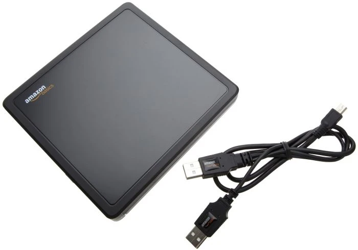AmazonBasics USB 2.0 8x DVD-Brenner, SlimLine, USB 2.0