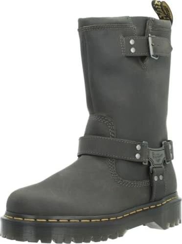 Dr. Martens Anistone Tall Leather Biker Boots