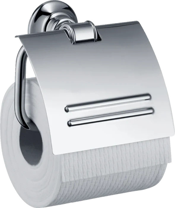 Hansgrohe AXOR Montreux Toilettenpapierhalter mit Deckel chrom