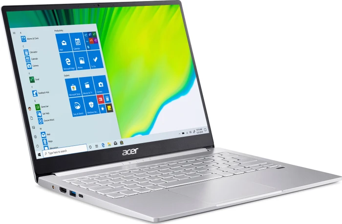 Acer Swift 3 SF313-52-58DH, silber, Core i5-1035G4, 8GB RAM, 512GB SSD, DE