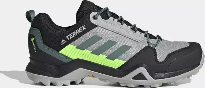 adidas Terrex AX3 GTX grey two/tech emerald/signal green (Herren)