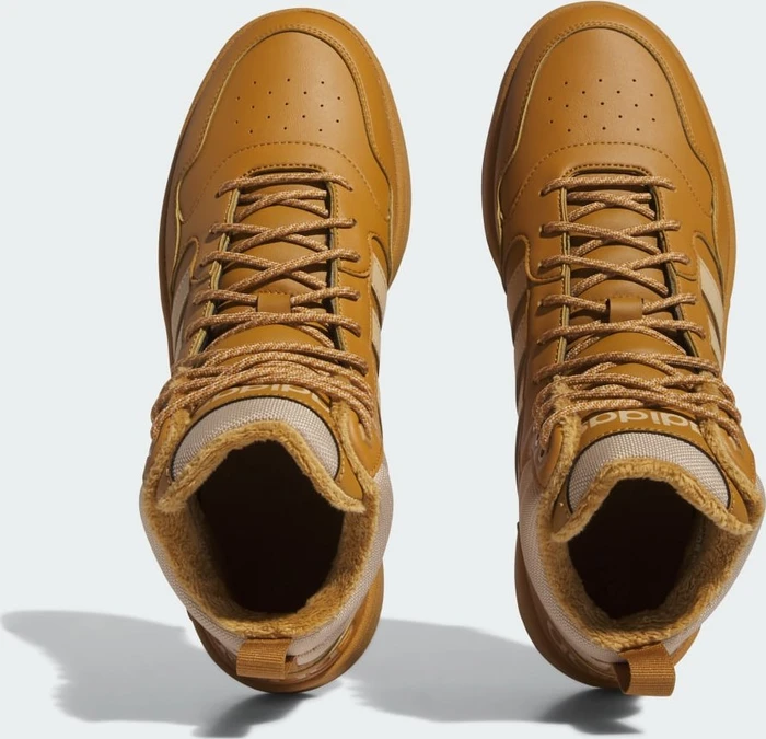 adidas Hoops 3.0 Mid Lifestyle Basketball Classic Fur Lining Winterized mesa/magic beige