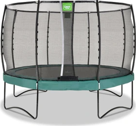 Exit Toys Allure Premium mit Sicherheitsnetz 366cm Trampolin grün