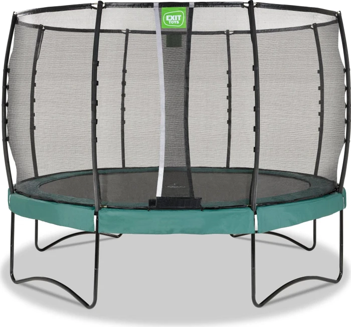 Exit Toys Allure Premium mit Sicherheitsnetz 366cm Trampolin grün