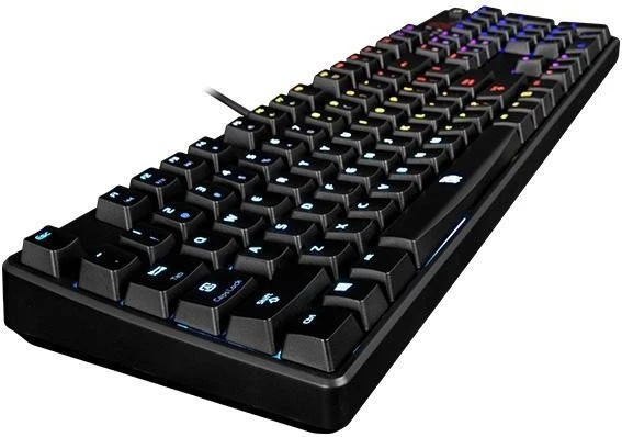 Tt esports Poseidon Z RGB Gaming Keyboard, Kailh BLUE, USB, DE