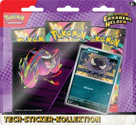 Pokémon - Mega-Entwicklung Erhabene Helden Tech Sticker Kollektion (verschiedene Ausführungen)