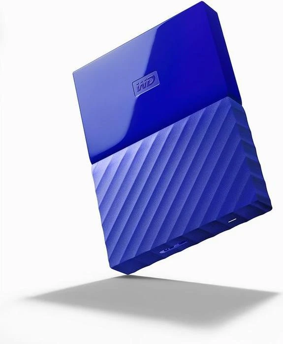 Western Digital WD My Passport Portable Storage blau 2TB, USB 3.0 Micro-B
