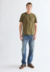 Wrangler Sign Off T-Shirt kurzarm olive night (Herren)