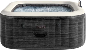 Intex PureSpa Greystone Deluxe Whirlpool quadratisch 196x196x71cm