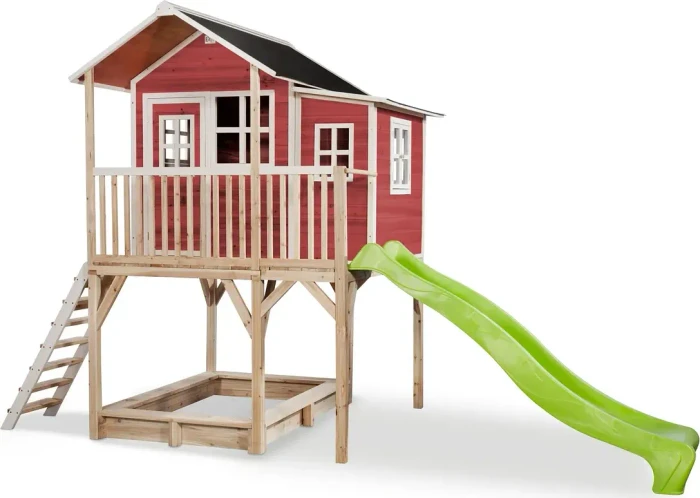 Exit Toys Exit Loft 750 Holz Spielhaus rot