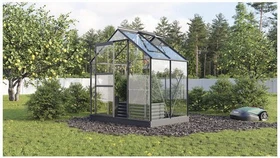Vitavia Planet 2500 ESG 3mm Gewächshaus schwarz