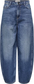 JDY Susie Barrel Fit Hose medium blue denim (Damen)