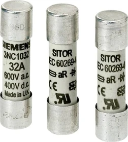 Siemens Zylindersicherungseinsatz 3A 600V