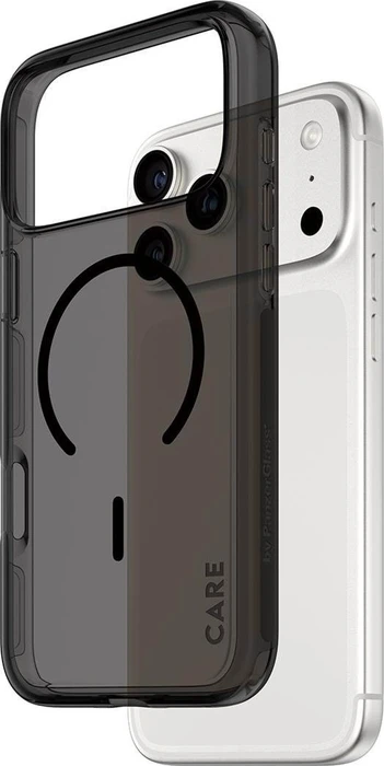 PanzerGlass Care Flagship Case Urban Explorer Smokey w. Black MagSafe für Apple iPhone 17 Pro Max