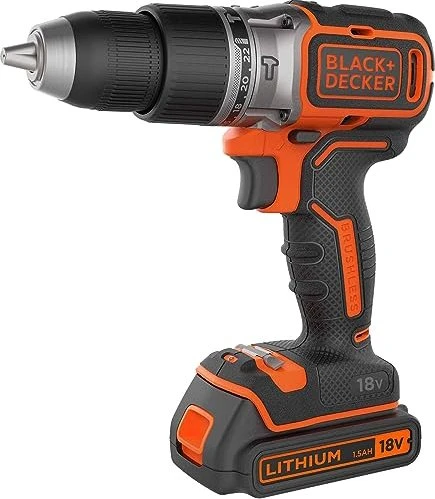 Black&Decker BL188K Akku-Schlagbohrschrauber inkl. Koffer + Akku 1.5Ah