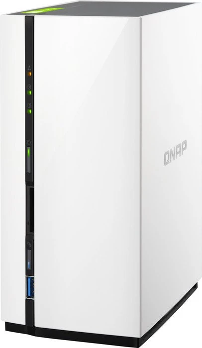 QNAP Turbo Station TS-228, 1GB RAM, 1x RJ-45 1000Base-T, 1x USB-A 3.0
