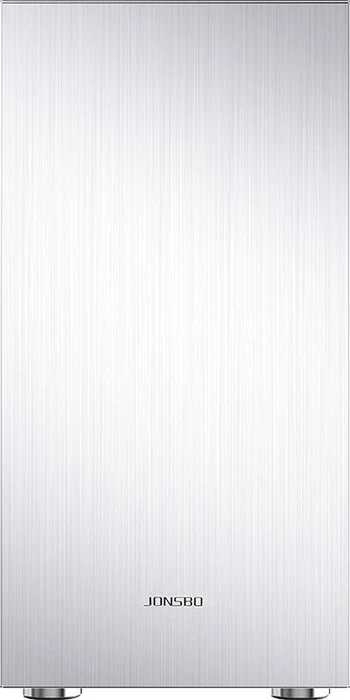 Jonsbo C5, silber, Glasfenster
