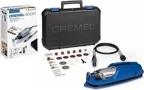 Dremel 3000 Series Elektro-Geradschleifer inkl. Koffer + Zubehör (3000-1/25EZ)