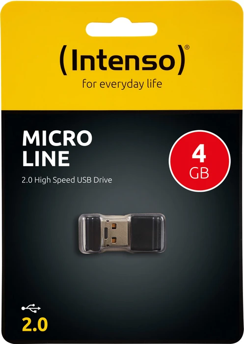 Intenso Micro Line 4GB, USB-A, USB 2.0