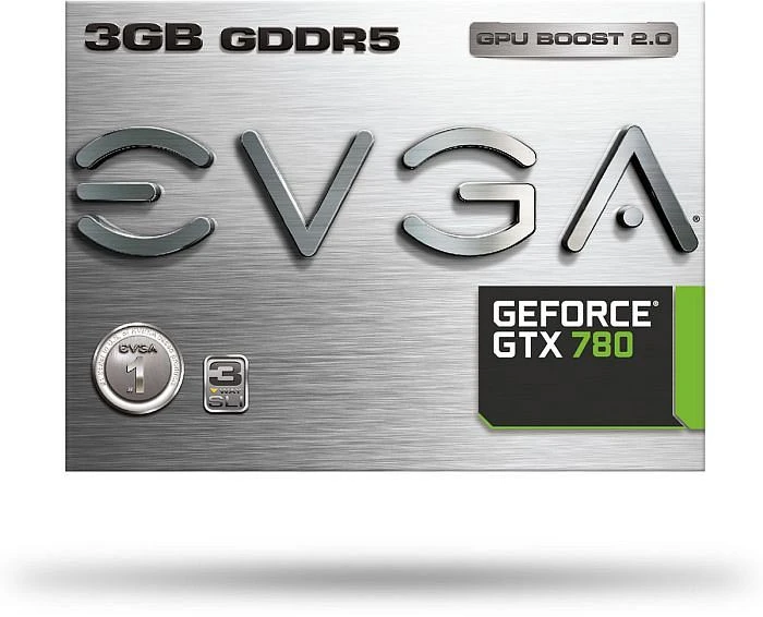 EVGA GeForce GTX 780 ACX Cooler Dual Bios, 3GB GDDR5, 2x DVI, HDMI, DP