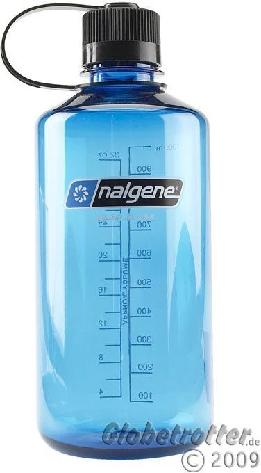 Nalgene Narrow Mouth Sustain Trinkflasche 500ml blau