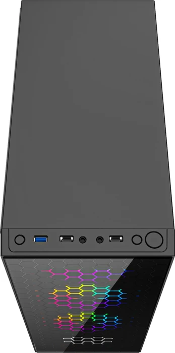 Gembird Fornax 500 Black, Glasfenster