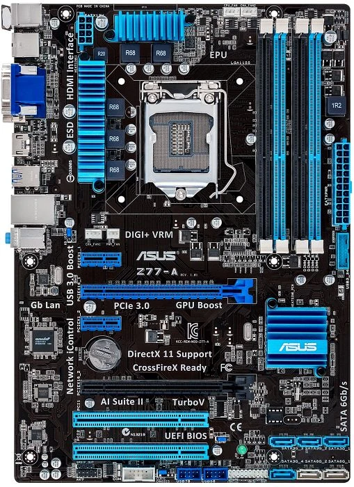 ASUS Z77-A (Intel 1155)