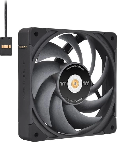 Thermaltake ToughFan EX12 Pro High Static Pressure PC Cooling Fan schwarz, 120mm, 3er-Pack