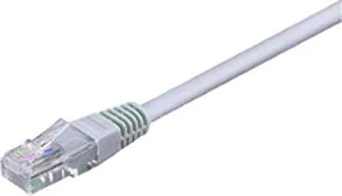 MicroConnect Patchkabel, Cat5e, U/UTP, RJ-45/RJ-45, 15m, grau