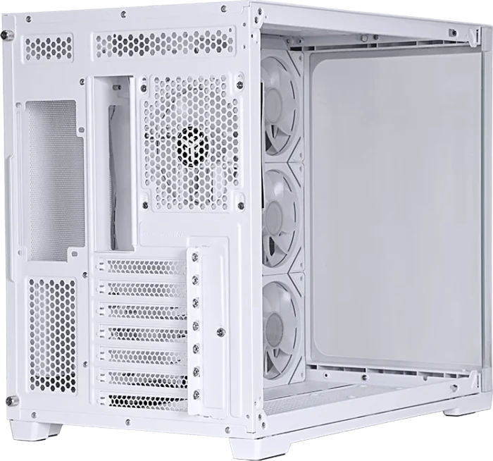 iTek Dark Cave Curved White, Glasfenster