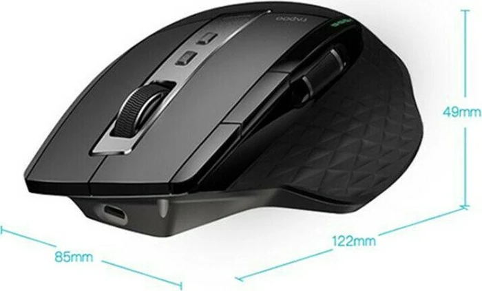 Rapoo MT750S Multi-mode Wireless schwarz, USB/Bluetooth