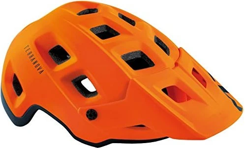 MET Terranova Helm orange/schwarz/matt