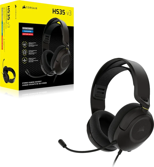 Corsair HS35 v3 Wired carbon