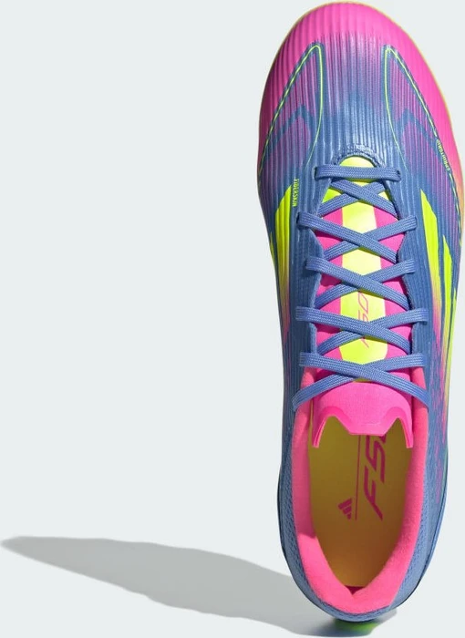 adidas F50 League AG blue fusion/lucid lemon/lucid pink