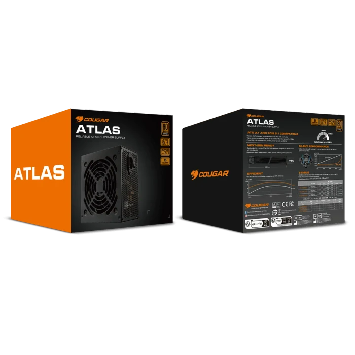 Cougar ATLAS 650 650W, ATX 3.1