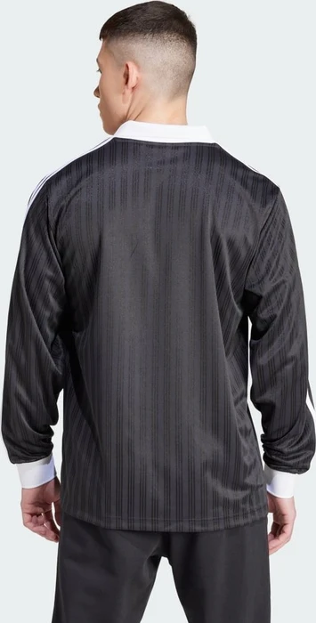 adidas Adicolor Piqué Football Shirt langarm schwarz (Herren)