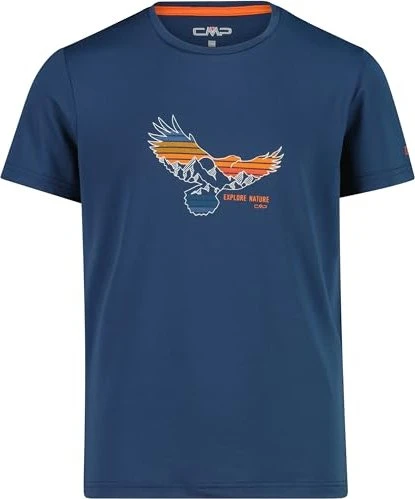CMP Stretch Jersey T-Shirt kurzarm midnight (Junior)