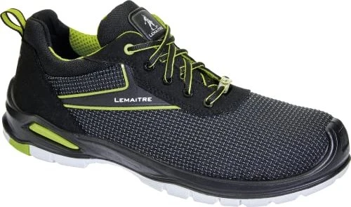 Lemaitre Ringo S3 ESD Sicherheitsschuhe schwarz/grün