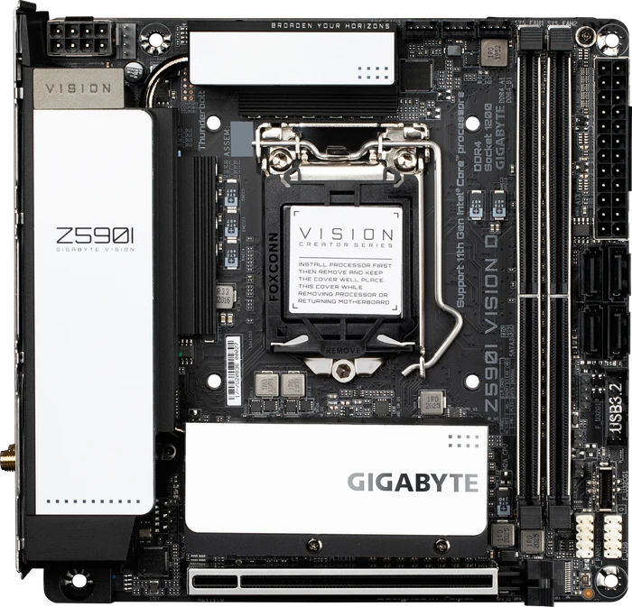 GIGABYTE Z590I Vision D (Intel 1200)