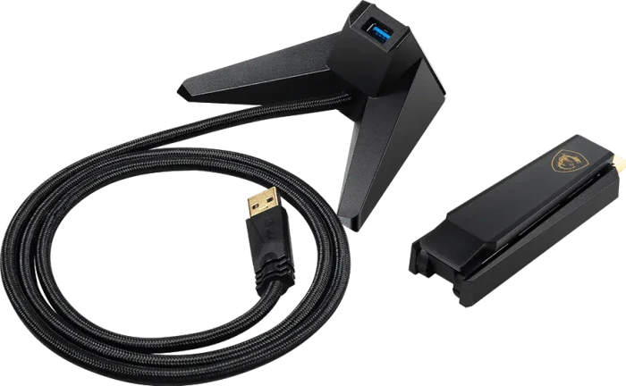 MSI AXE5400, 2.4GHz/5GHz/6GHz WLAN, USB-A 3.0 [Stecker]