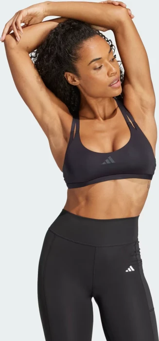 adidas Aeroimpact Luxe Training Light-Support Sport-BH schwarz (Damen)