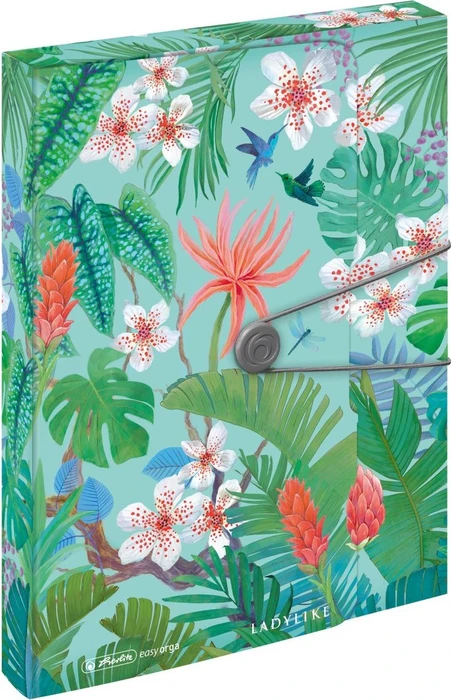Herlitz easy orga to go Sammelbox, 40mm, A4, Ladylike Jungle