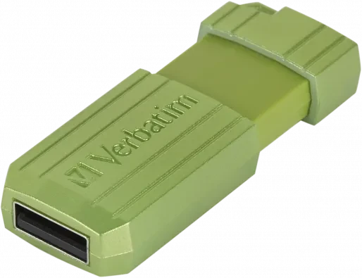 Verbatim Store 'n' Go PinStripe 64GB Eucalyptus Green, USB-A, USB 2.0