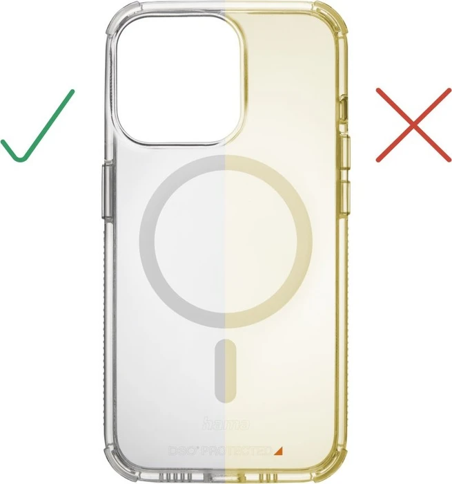 Hama Handyhülle MagCase Extreme Protect für Apple iPhone 16 Pro transparent