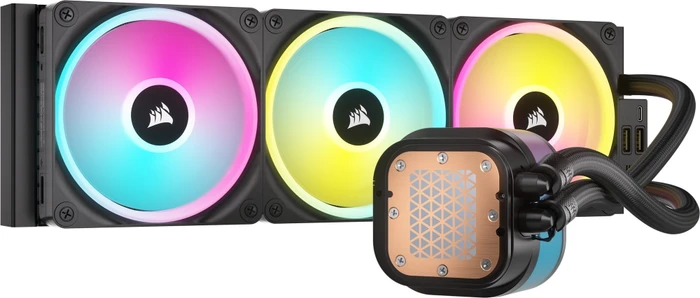 Corsair iCUE LINK H150i LCD RGB, schwarz