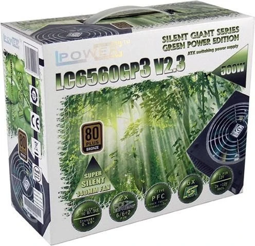 LC-Power LC6560GP3 Silent Giant Green Power 560W, ATX 2.3