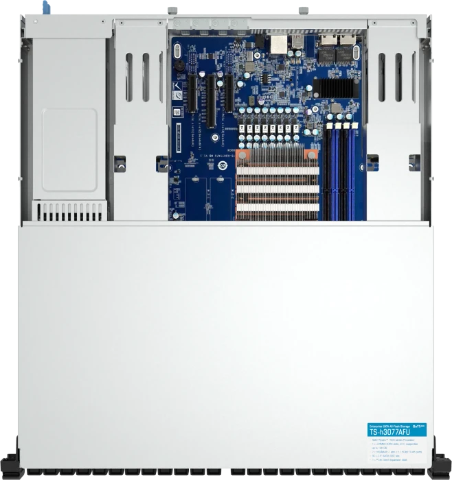 QNAP Turbo Station TS-h3077AFU-R7-64G, 64GB RAM, 2x RJ-45 10GBase-T, 2x RJ-45 2.5GBase-T, 2HE