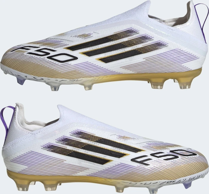 adidas F50 Elite cloud white/core black/gold metallic (Junior)