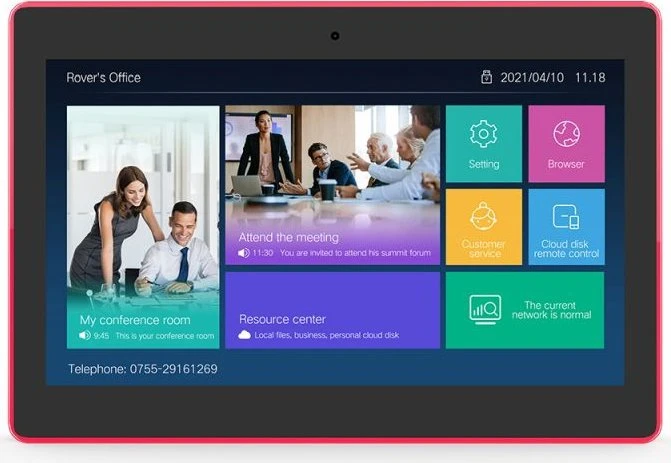 Allnet Meetingraum RGB LED Tablet 13", schwarz