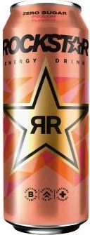 Rockstar Energy Drink Peach 500ml